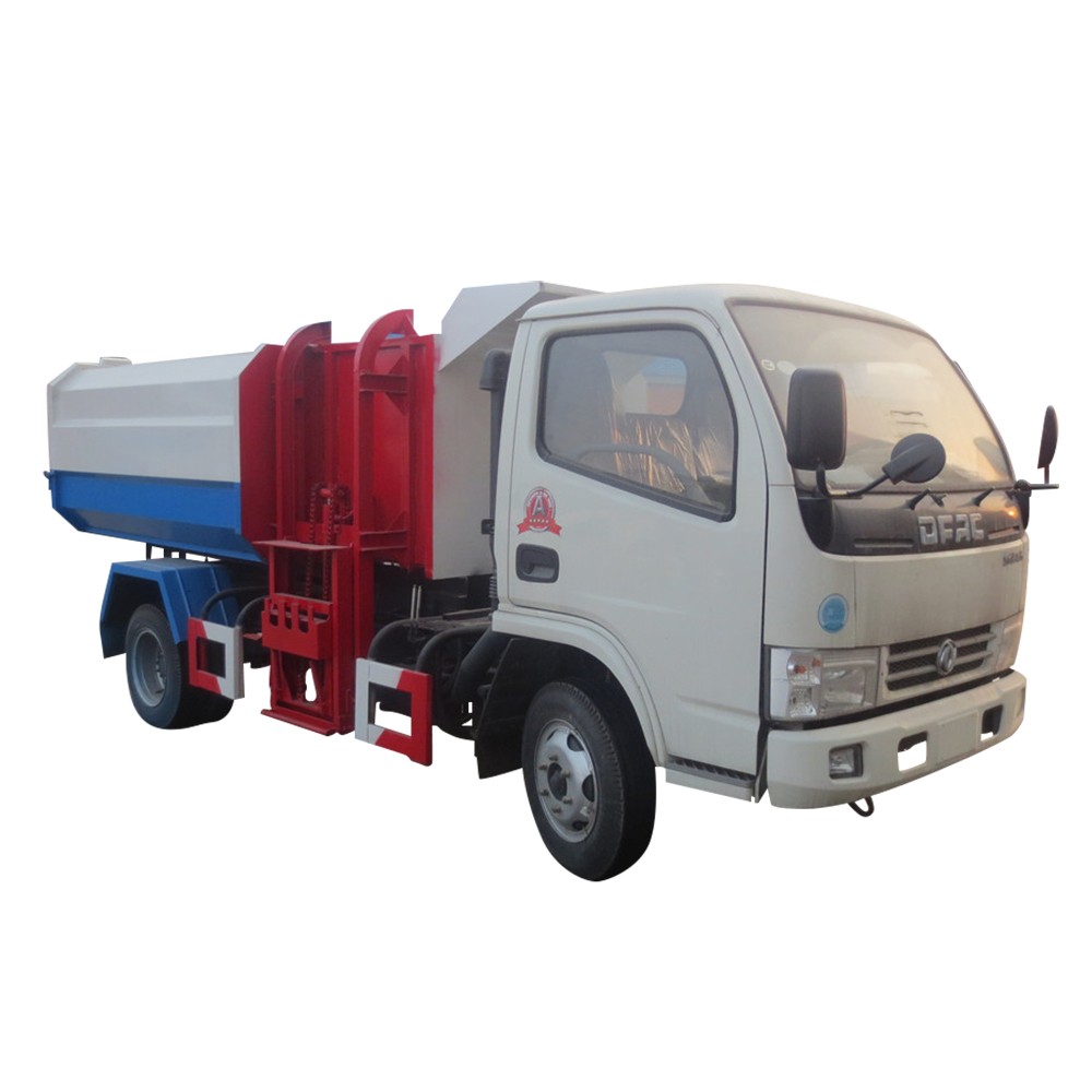 4 * 2 Seitenlader-Müllwagen
