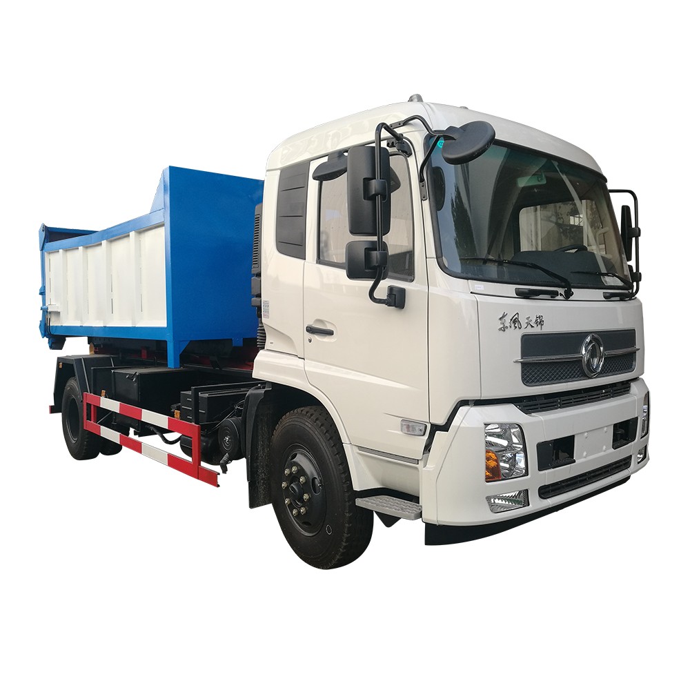 6-Rad-Abrollcontainer-Müllwagen