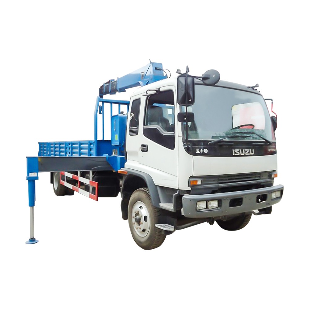 6-Rad-LKW mit Kran